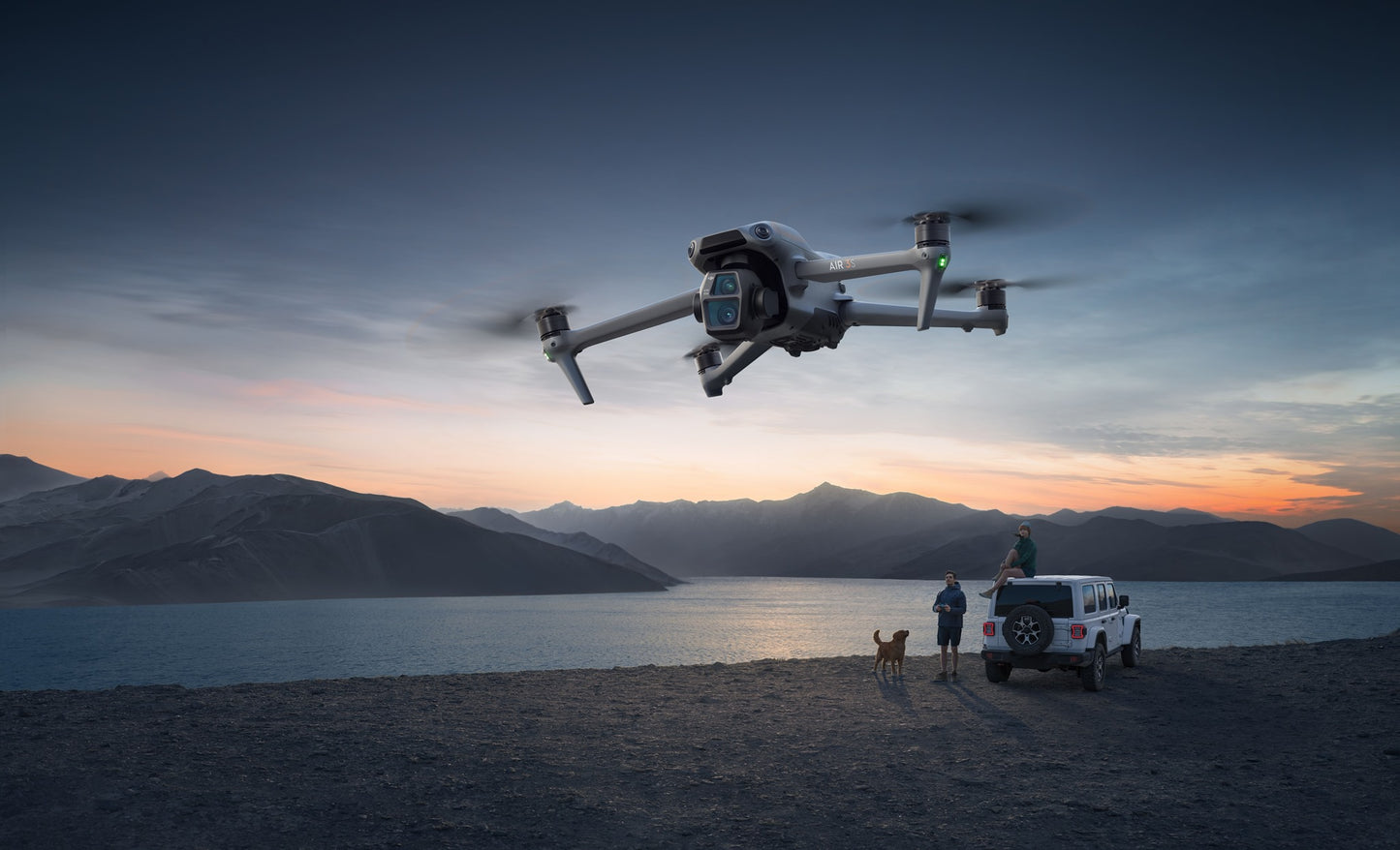 DJI Air 3s Drone Fly More Combo con RC 2 (3 Baterías)